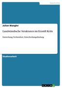 Wangler, Julian: Landständische Strukturen im Erzstift Köln