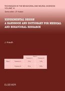 9780080531434 - J. Krauth: Experimental Design - كتاب