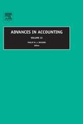 9780080463216 - Advances in Accounting - 書