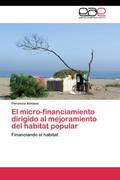 Almansi, Florencia: El micro-financiamiento dirigido al mejoramiento del habitat popular