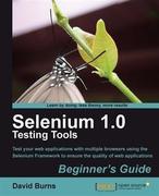 eBook: Selenium 1.0 Testing Tools Beginner's Guide