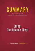 eBook:  Summary of China: The Balance Sheet - What the World Needs to Know Now about the Emerging Superpower. - The Center for Strategic and