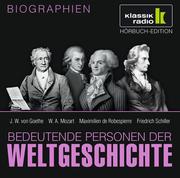 0405619807437 - Anke Susanne Hoffmann;Elisabeth Mende;Stephanie Mende;Wolfgang Suttner: Bedeutende Personen der Weltgeschichte - J. W. von Goethe, W. A. Mozart, Maximilien de Robespierre, Friedrich Schiller - 書