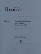 DVOR�K, ANTON�N: Sonatine für Klavier und Violine G-dur op. 100